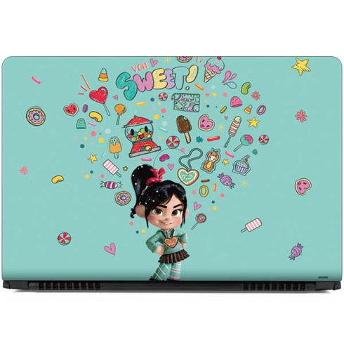 Disney Wreck-it Ralph Vanellope Sugar Icons Dell Inspiron Skin